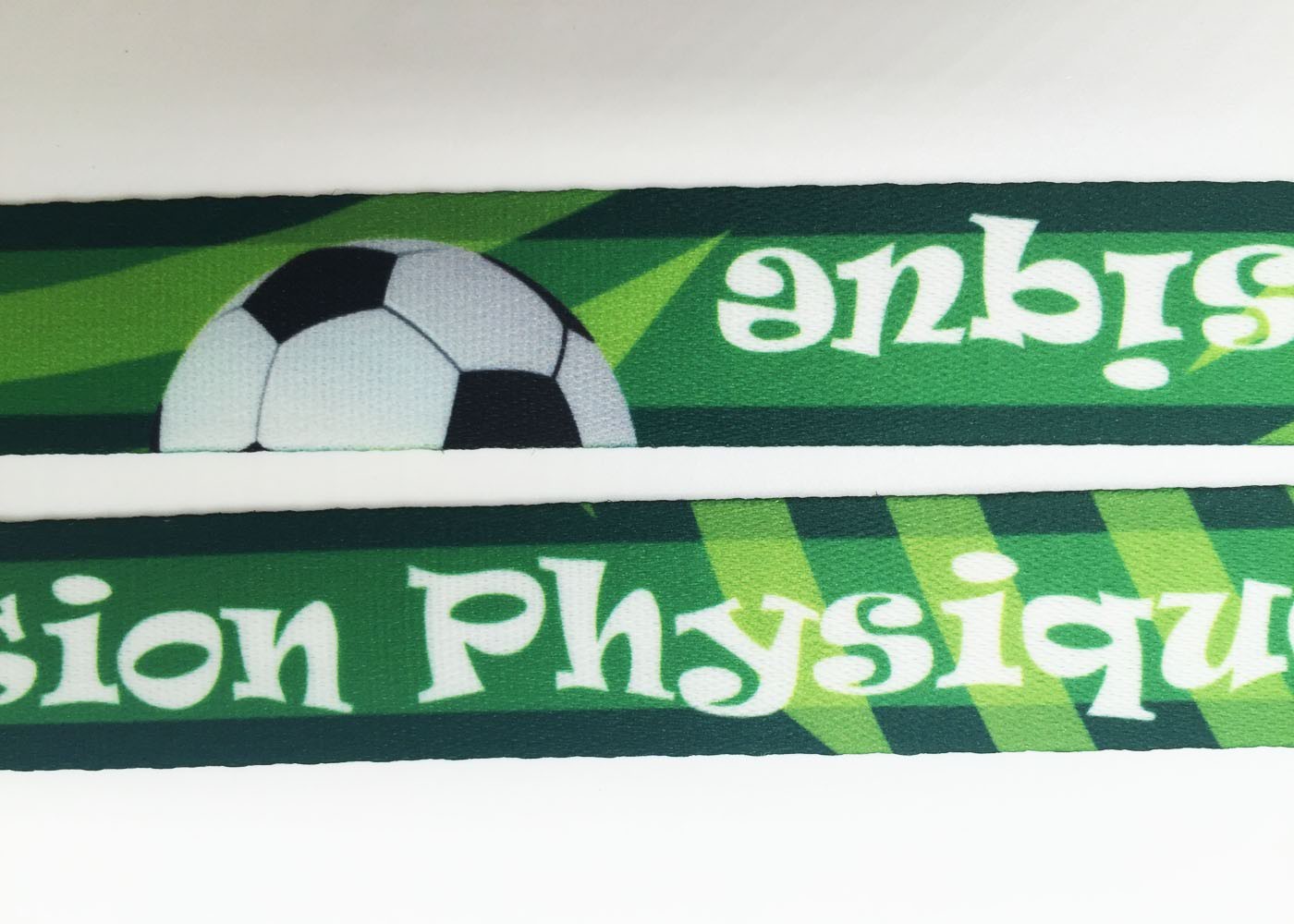Safety Release Breakaway Neck Lanyard Custom Printing With Flag Logo