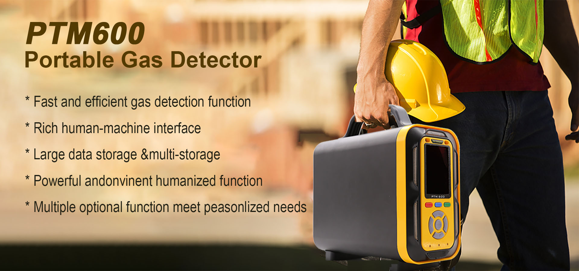PTM600-DOAS Method Gas Analyzer