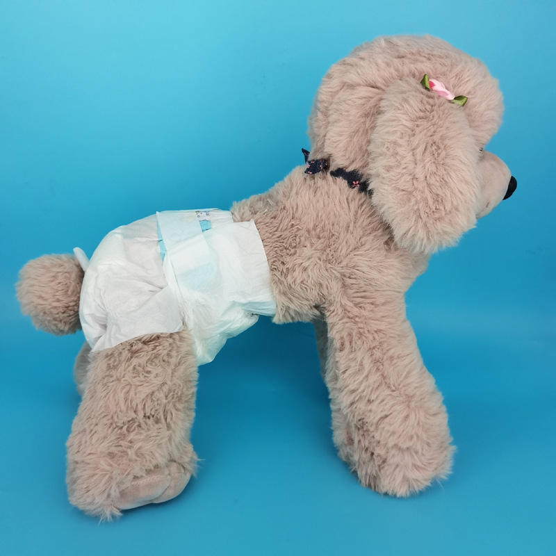 disposable Dog Training Pet Dog Diapers With PE / Clothlike Backfilm