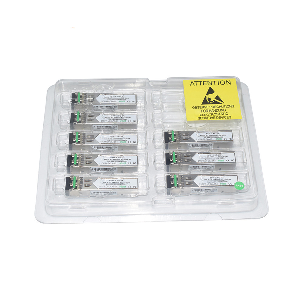 1550nm 1.25/2.5G SFP Transceiver Module 80km Duplex LC Cisco Compatible