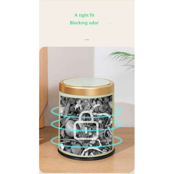 Trash Can Automatic Waterproof Smart Waste Bins Smart Sensor Trash Bin Small Plastic Trash Can