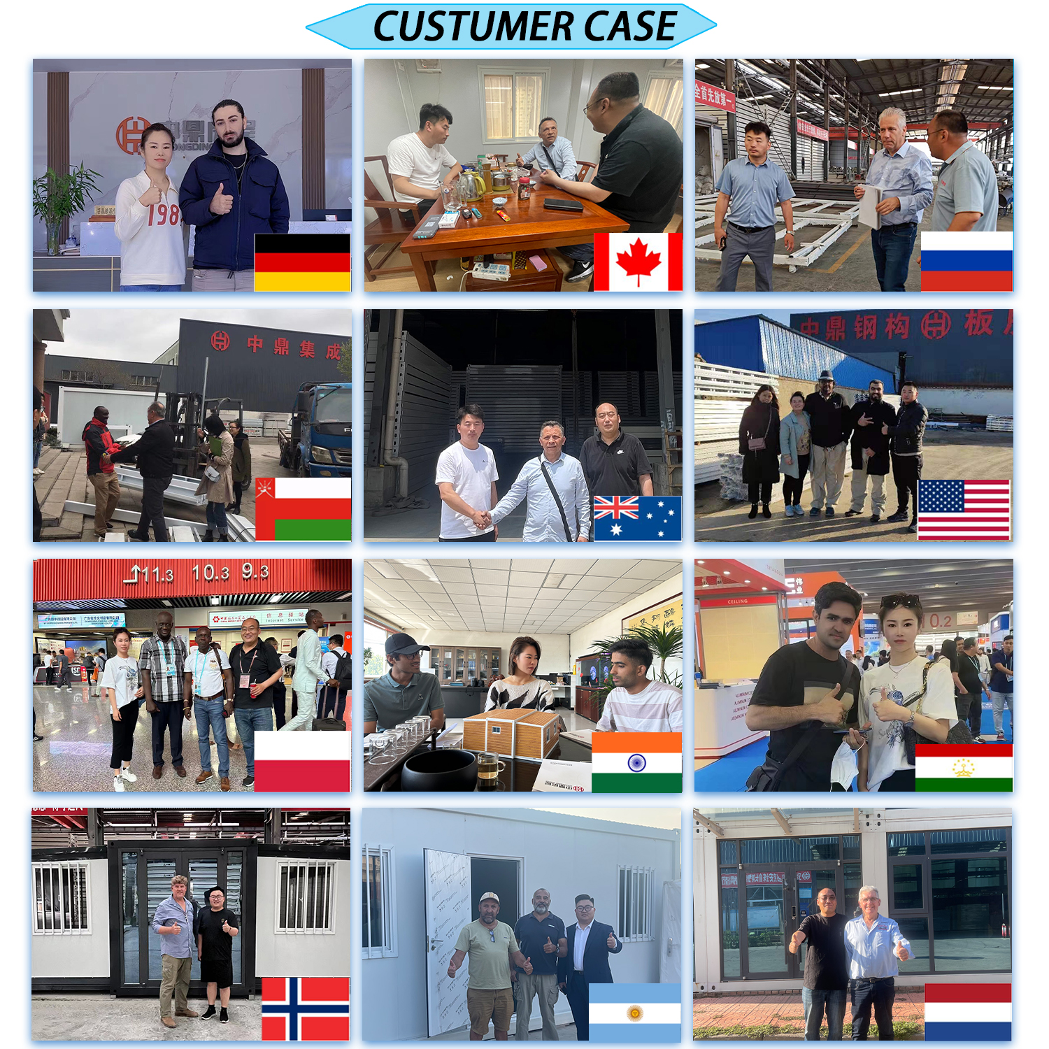 Detachable Prefabricated Container House with Toilet Customized Color OEM/ODM Support