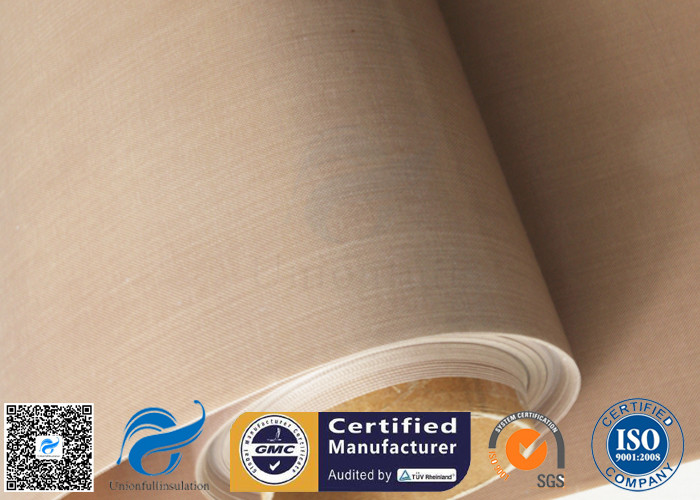 61 Inches high temperature fabric , PTFE coated fiberglass cloth Oven Liner Materials