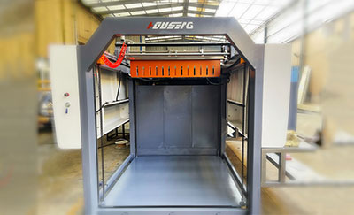 USED HSC-1400D-1 Roll Paper Sheeter Cutter Machine,Paper cutting mode: upper knife back-cutting, lower knife fixe,Cutting length: 400-1450mm/400