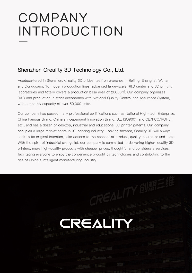 200mm HALOT ONE Creality LCD 3D Printer Multi Scene