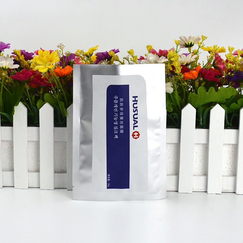 Holographic Material 100 Microns Three Side Seal Pouch 65g