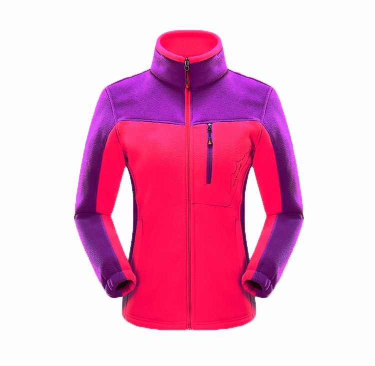 100% cotton China Factory Contrast Color Fleece Warm Jackets Women and Men 2017 Winter (size:M-5xl)
