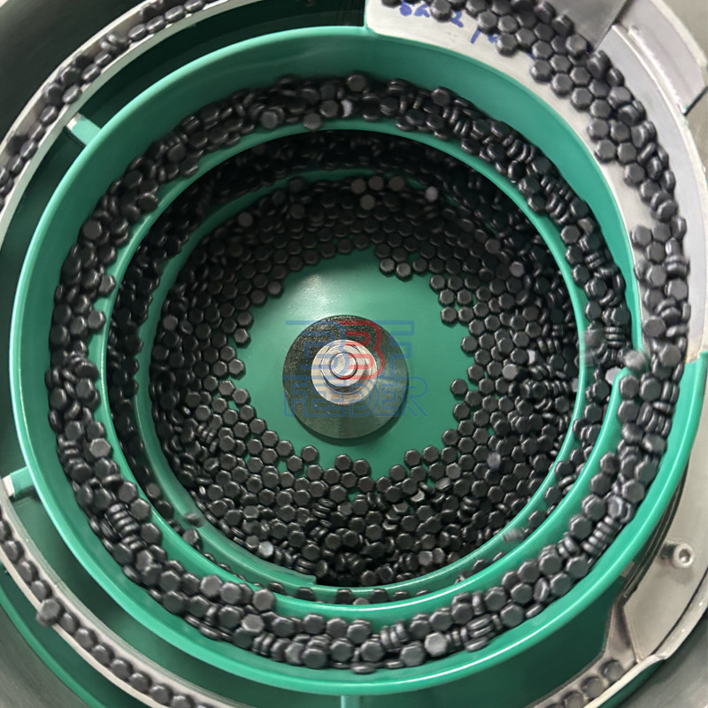 Custom Parts Feeding System Vibratory Bowl Feeder PU Vibrating Bowl