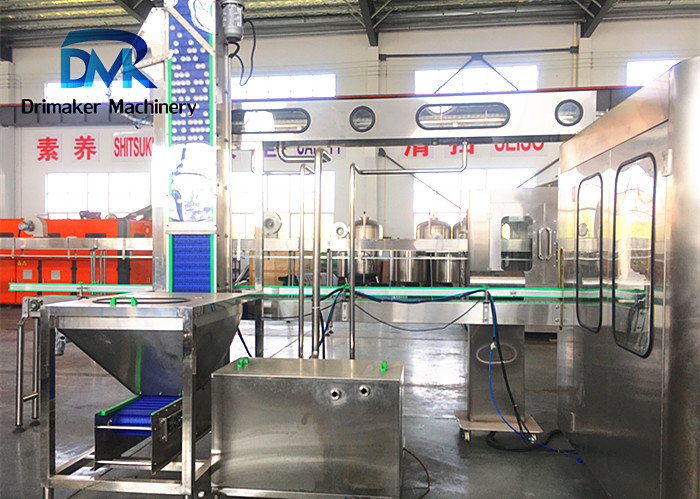 High Speed Soft Drink Filling Line 5000 Bottles/Hour Fully Auto 3 In 1