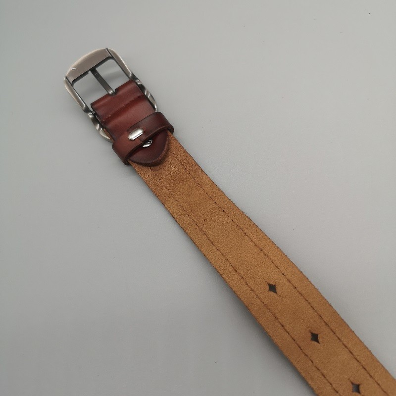 Stainless Steel Buckle Personalized Eagle Head Leather Belt
