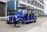 Excar Red Electric Classic Cars With Trojan Battery ,CE Approved