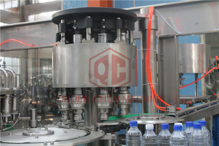 Commercial Water Bottle Filling Machine For Soft Drink And Juice