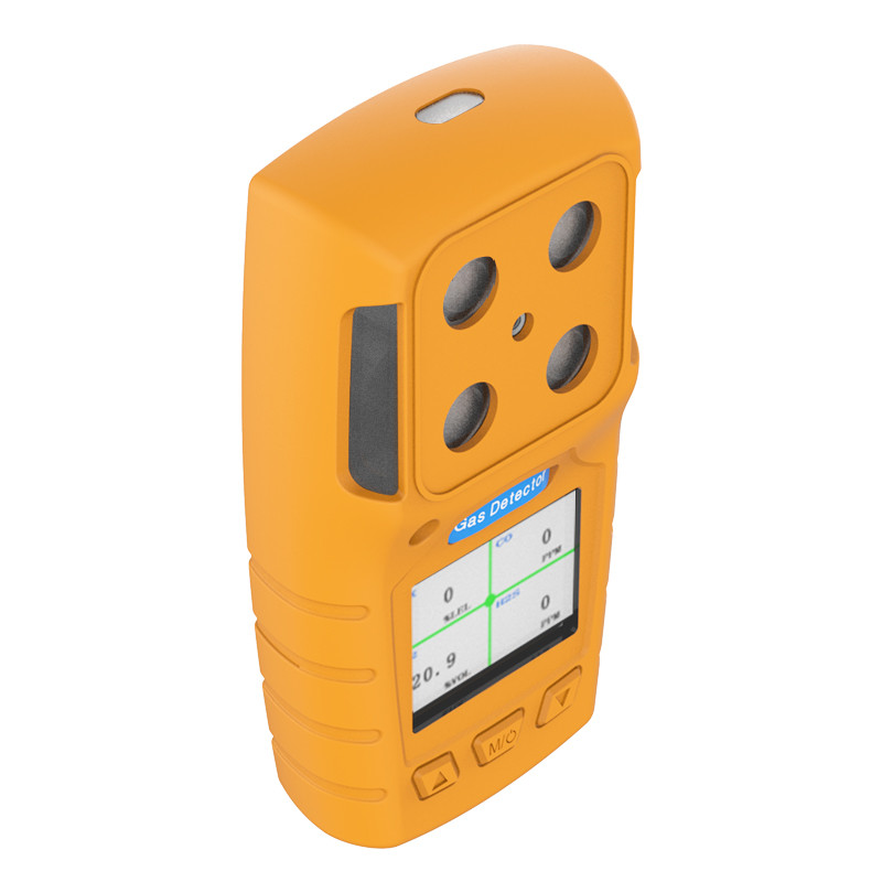4 In 1 H2s Portable Gas Detector With Usb Charger Visual Alarm