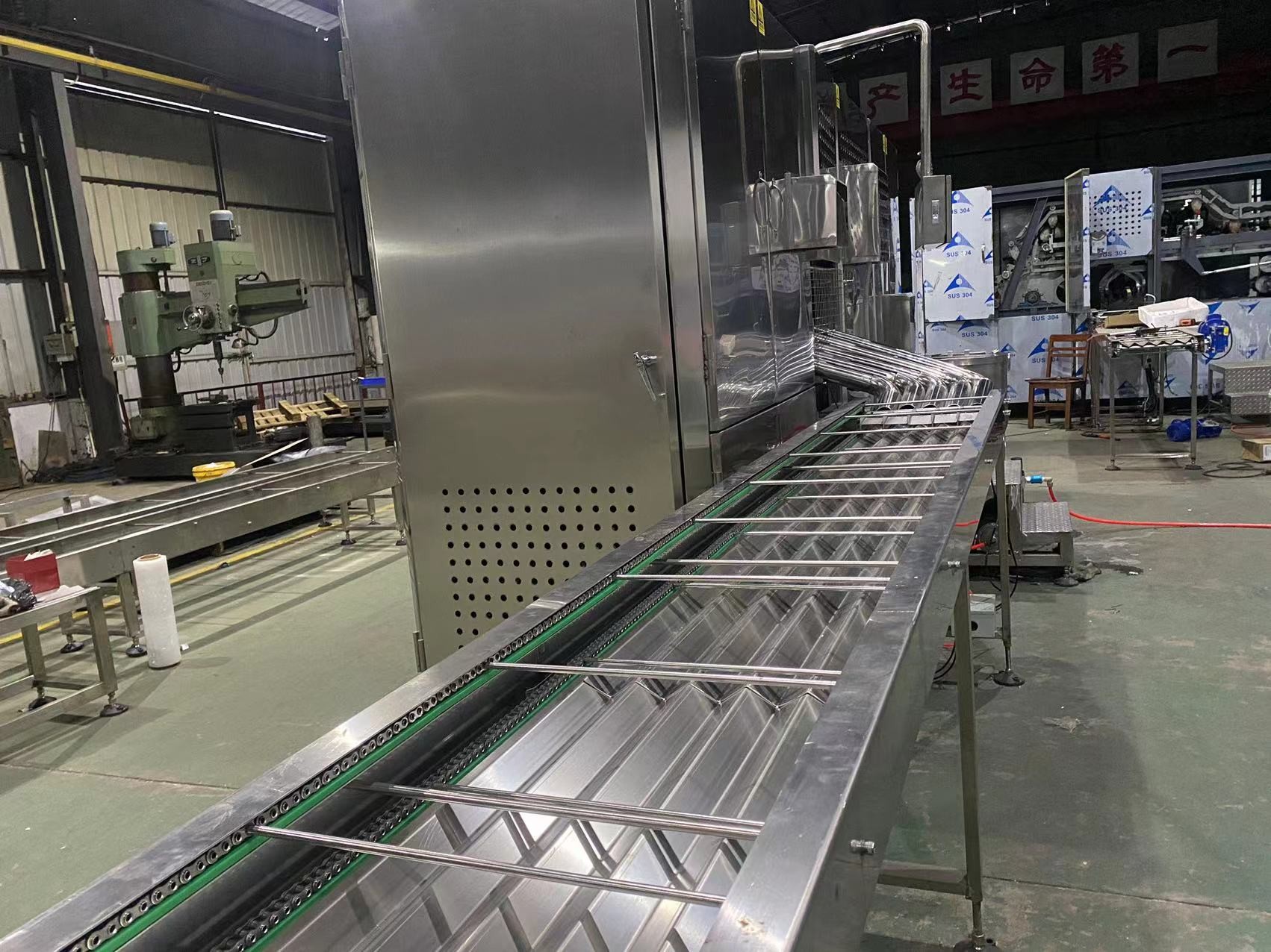 Stain Steel 7kg/H Automatic Ice Cream Cone Machine Siemens Controller