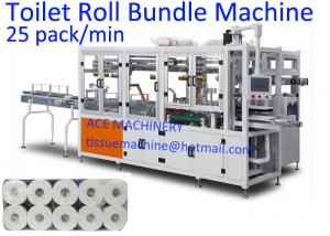 Buy cheap 12 Roll / Pack 380V Horizontal Toilet Paper Roll Packing Machine product