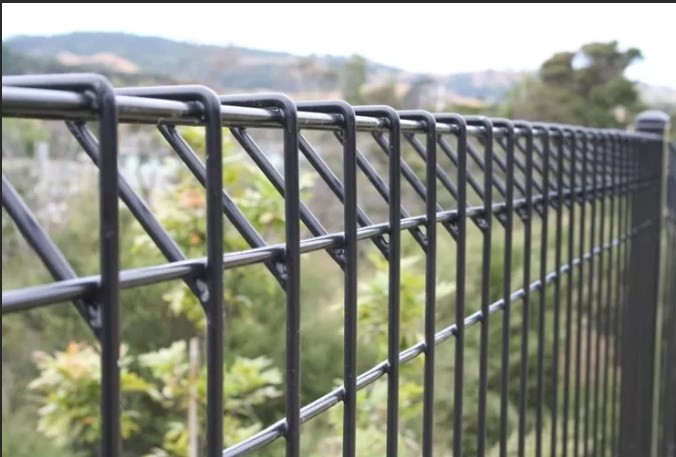 Construction 1.8m Welded Mesh Wire Fencing Custom Size Steel High Security