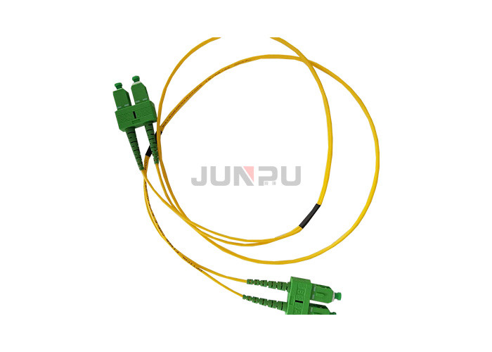 Singlemode Sc / Apc Fiber Optic Patch Cable G652D LSZH