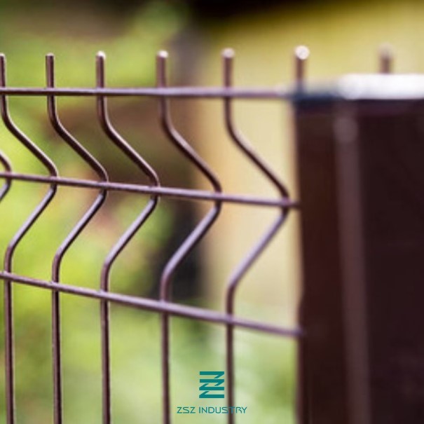 SGS 3D Farm Galvanized Welded Wire Mesh Panels , Silver Welded Fence Panels