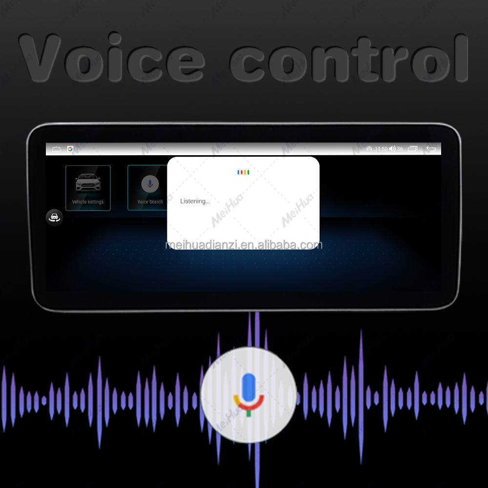 12.3 Inch Android Car Multimedia Player for Mercedes Benz With Radio Audio GPS System