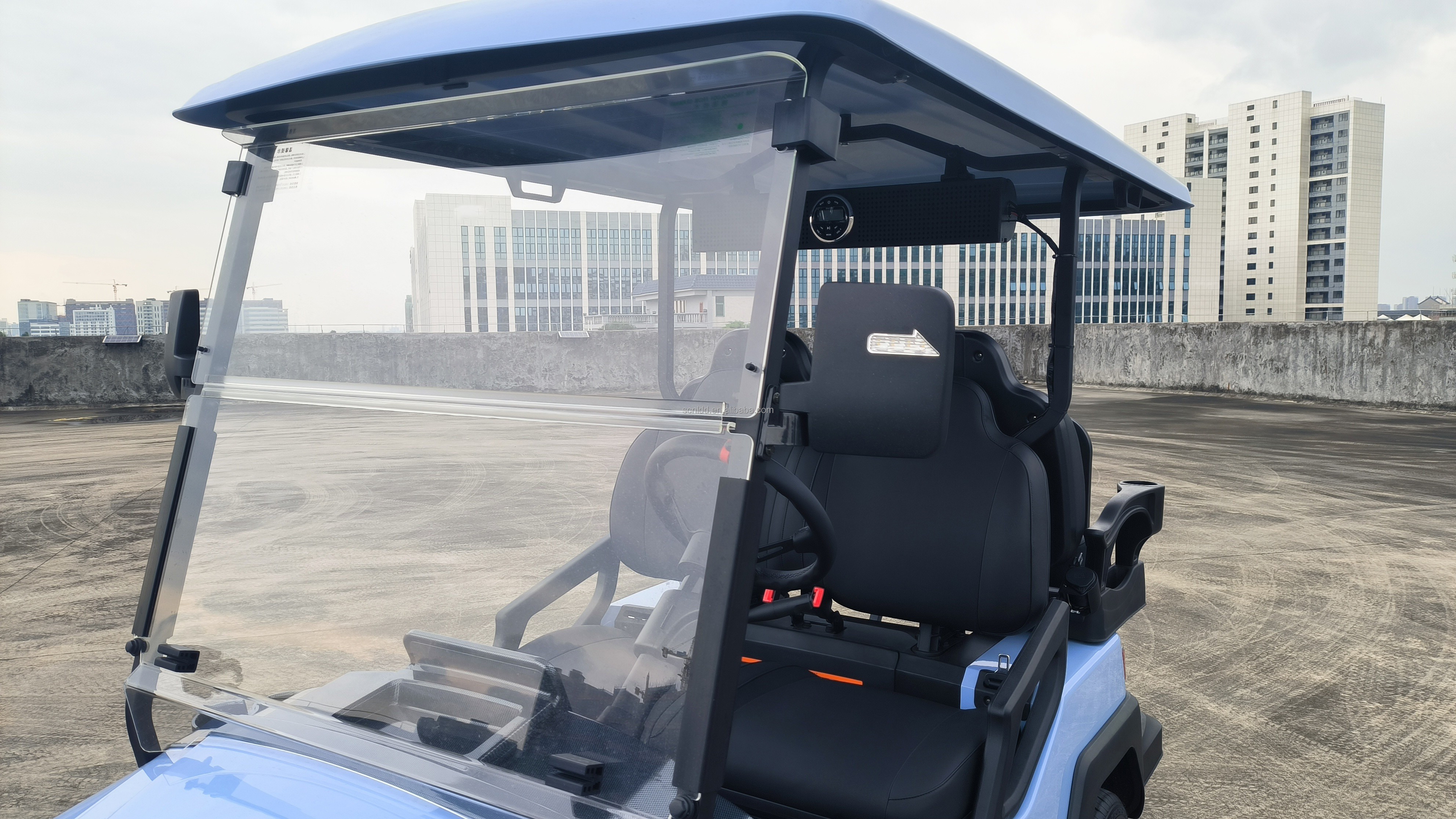 2 4 6 Seat Electric Lithium Battery Sightseeing Golf Cart Golf Buggy Car with DOT Comfortable and Spacious
