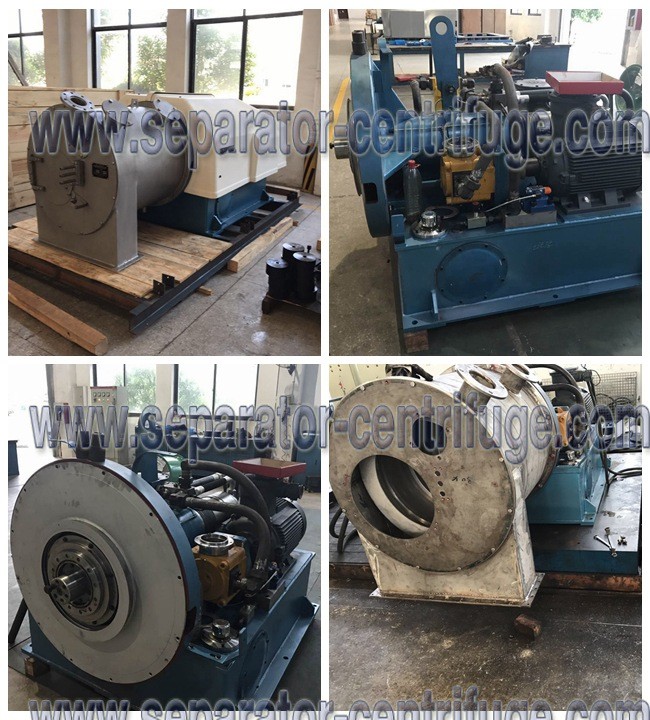 Two Stage Horizontal Continuous Pusher Centrifuge for Snow Salt