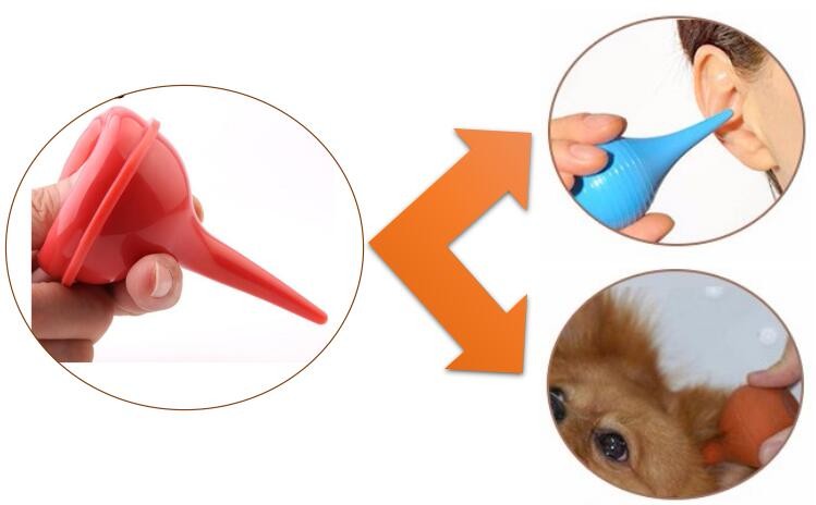 Hospital Consumable Medical Supplies Mini Ear Clear Syringe For Child Older Vet