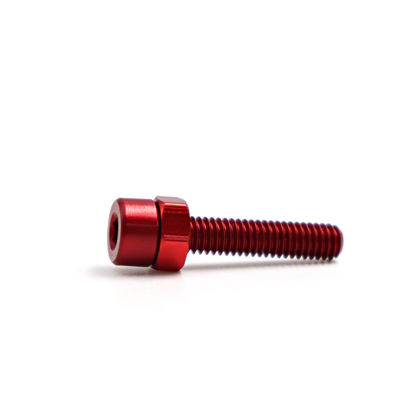 7075 Cup Head DIN912 Aluminium Hexagon Socket Screw M4 M5*6/8/10/12/16/20/25mm