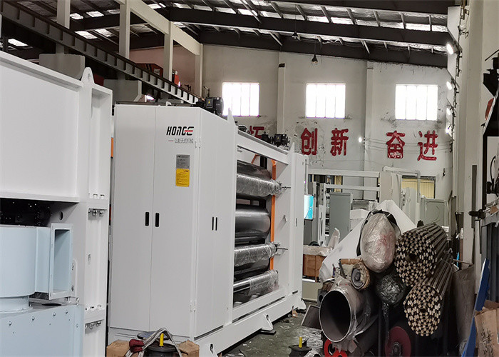 CE Textile Roller Printing Fabric Calender Machine