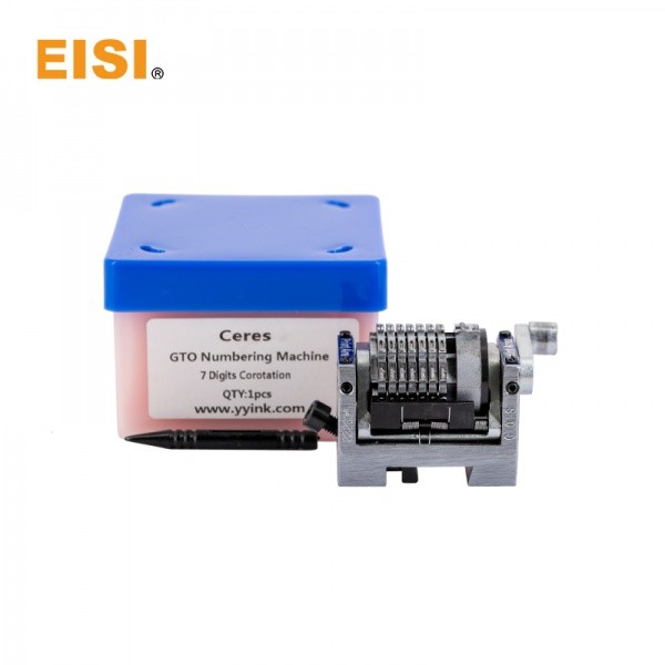 Customizable Arabic GTO Numbering Machine 7 Digits Backward Sequence