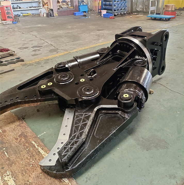 Opening 780mm Crusher Attachment For Excavator Yakai CTHB Hydraulic Shear 38-45 Tons