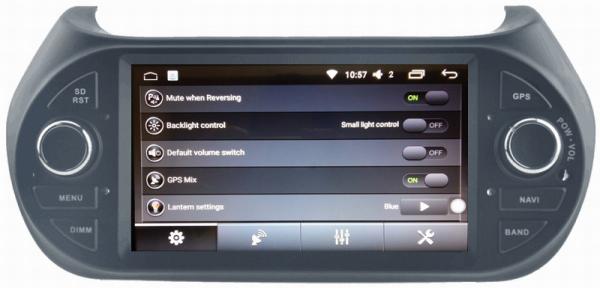 Ouchuangbo car radio stereo BT android 6.0 for Fiat Fiorino 2008-2015 with gps navi AUX USB 32 GB