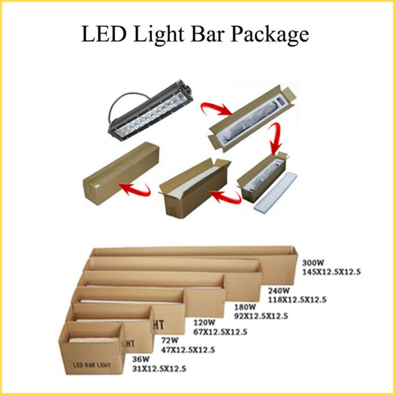 High Intensity 10.6inch 48W Led Vehicle Light Bars Combo Beam Led Light Bar For Cree