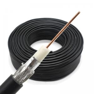 Buy cheap Low Loss 75 Ohm RG59 RG6 Coaxial Cable 100% Copper Conductor 300m One Roll product
