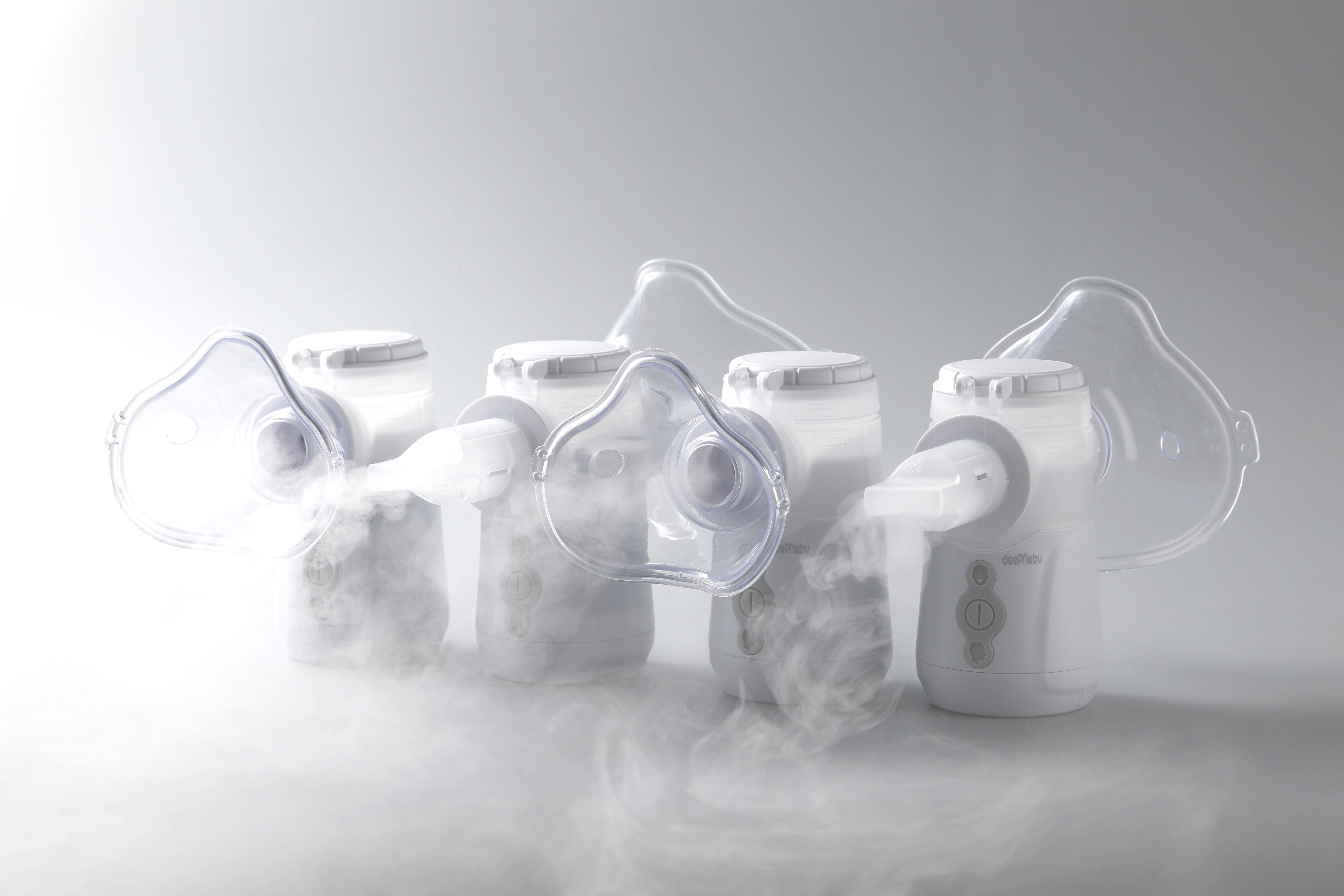 Handheld Portable Mesh Nebulizer Inhaler Mute Cough Removable Battery