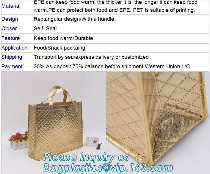 cooler bag waterproof oxford shoulder bag ice pack thermal picnic lunch box vehicle insulation bag for meal drinks pack
