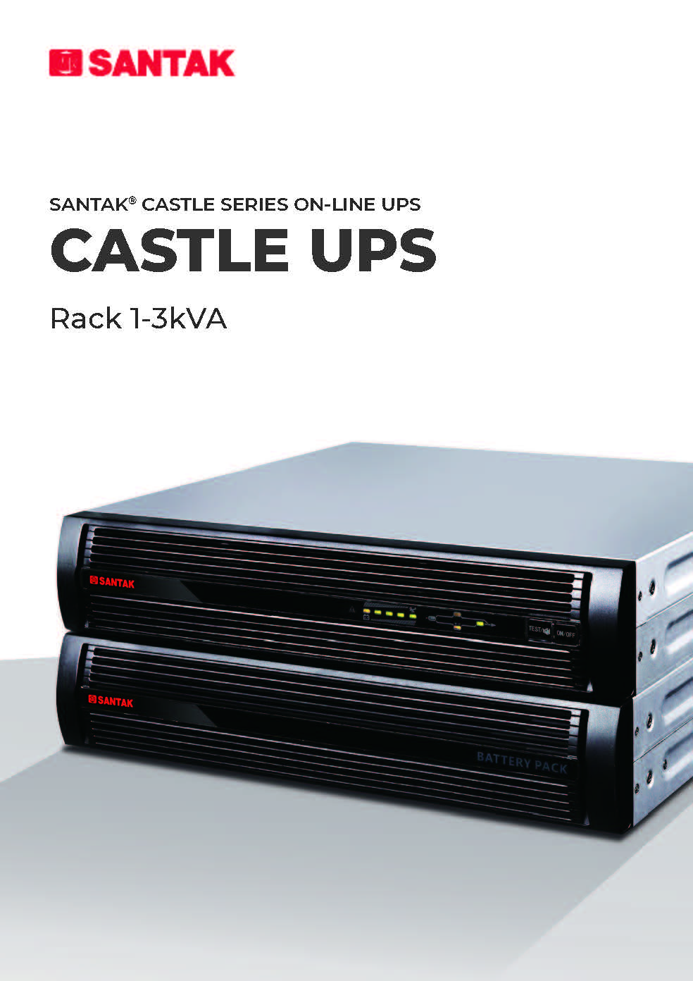 36V/72V/96V Battery Voltage On-line 1KVA 2U Rack Mounted Single Phase High Frequency Ups