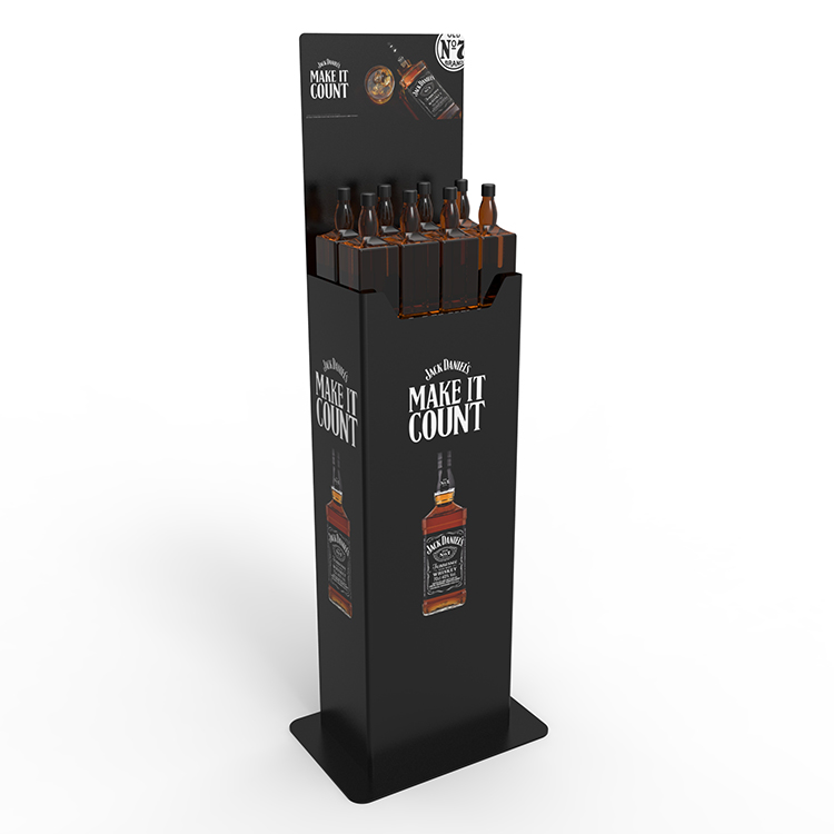 Supermarkets Air Conditioner Display Stand Metal Electrical Customized Display Stands