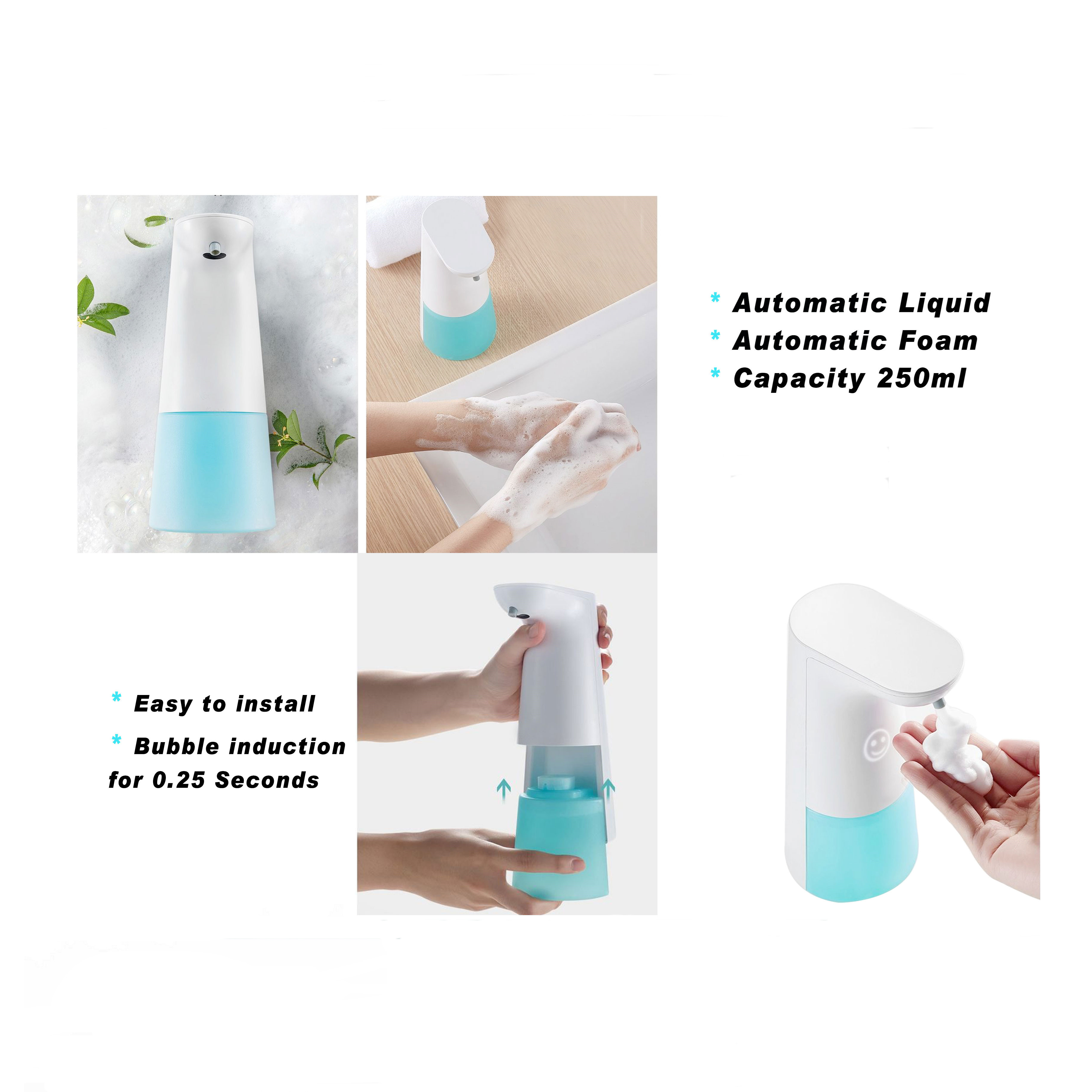 550mA Battery Operated Sanitizer Dispenser
