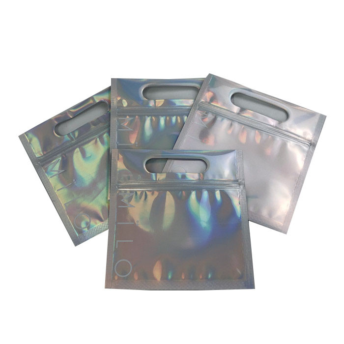 Gravure Printing Mylar Foil Holographic Packaging Pouches