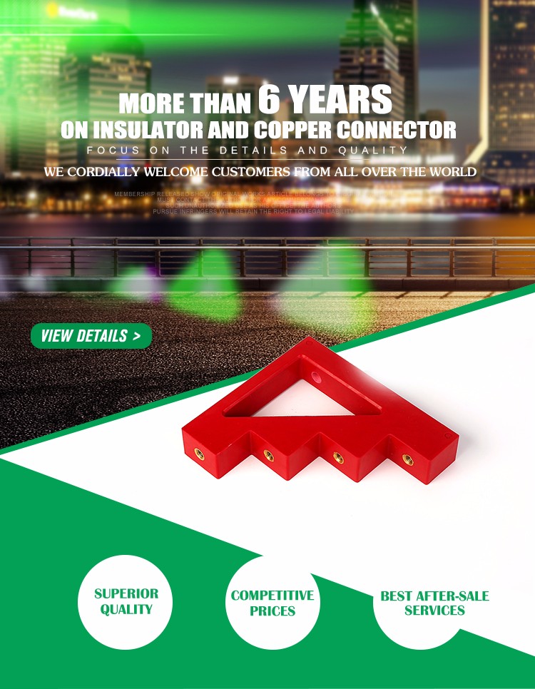 Step Insulator Support For Busbar Electrical Resistance