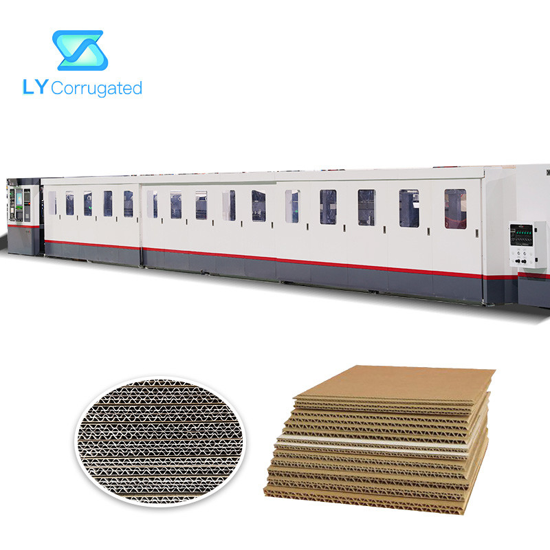 11.8M Double Face Corrugated Board Line Machine 250m/Min Production
