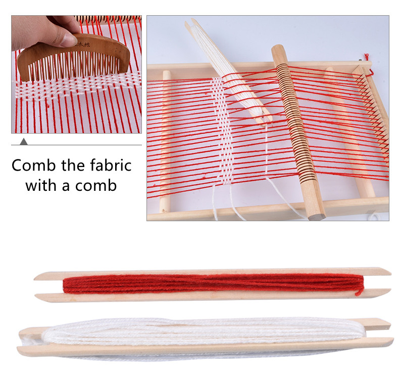 Multifunction Children Large Wooden Weaving Loom