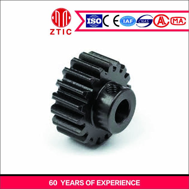 C45E 1030 Carbon Steel Roller Mill Bevel Pinion Gear with quenched and tempered steel