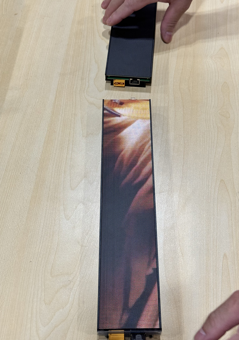 Uniform Ink Color S-1.2 S-1.5 and S-1.8 LED Displays for Indoor Supermarket Advertising