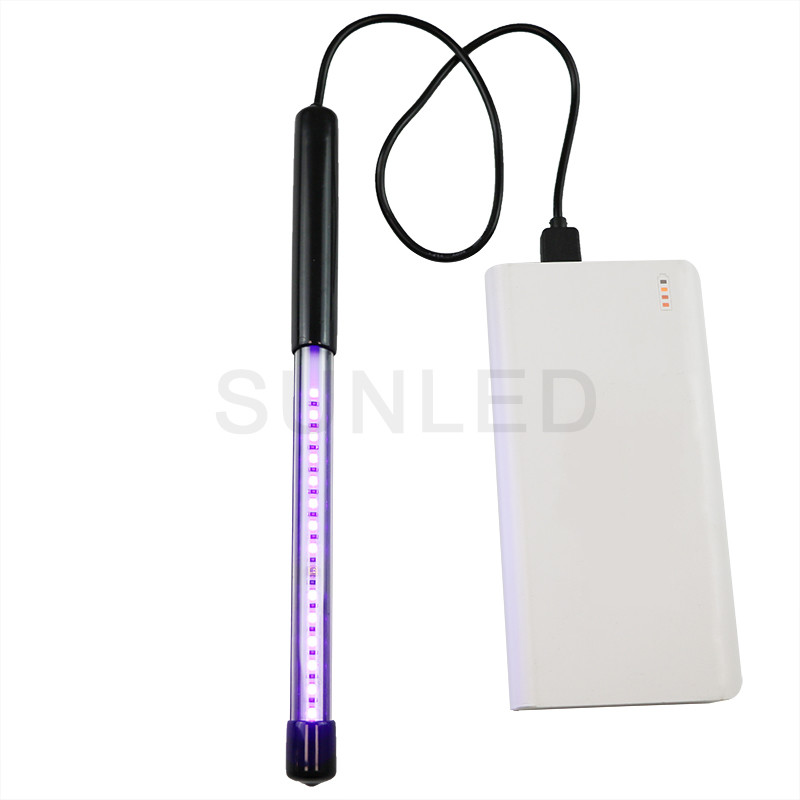 Germicidal Lamp Rigid LED Strip Lights 260-280nm USB Interface Ultraviolet Disinfection