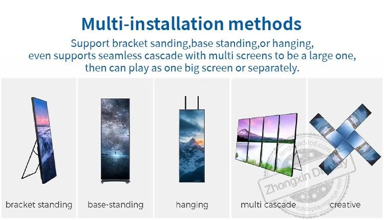 Full Color Outdoor Advertising Rental Curved Digital Mobile Flexible SMD Poster Gas Window TV LED Screen Display Module Size 320x160mm