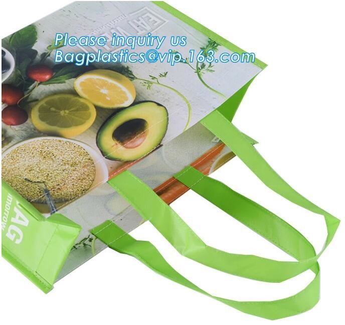 non-woven promotional shopping bag ultrasonic non woven bag, Custom printed tote non woven bag shopping shoulder bag pri