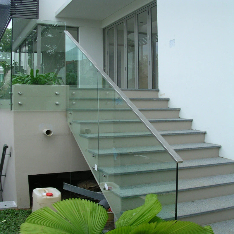 Australia Standard Home Aluminium Glass Handrail Fencing China Windproof