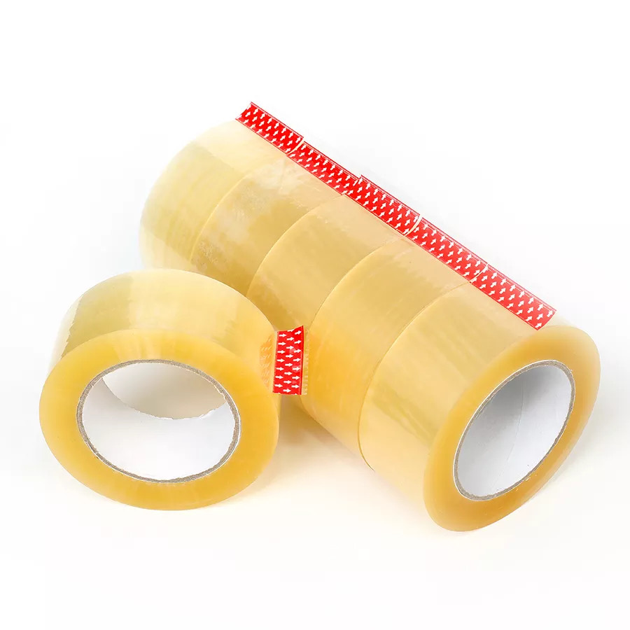 BOPP Packaging Adhesive Sealing Tape USA TSCA Standard Environmental Clear Silent Hot Melt Adhesive