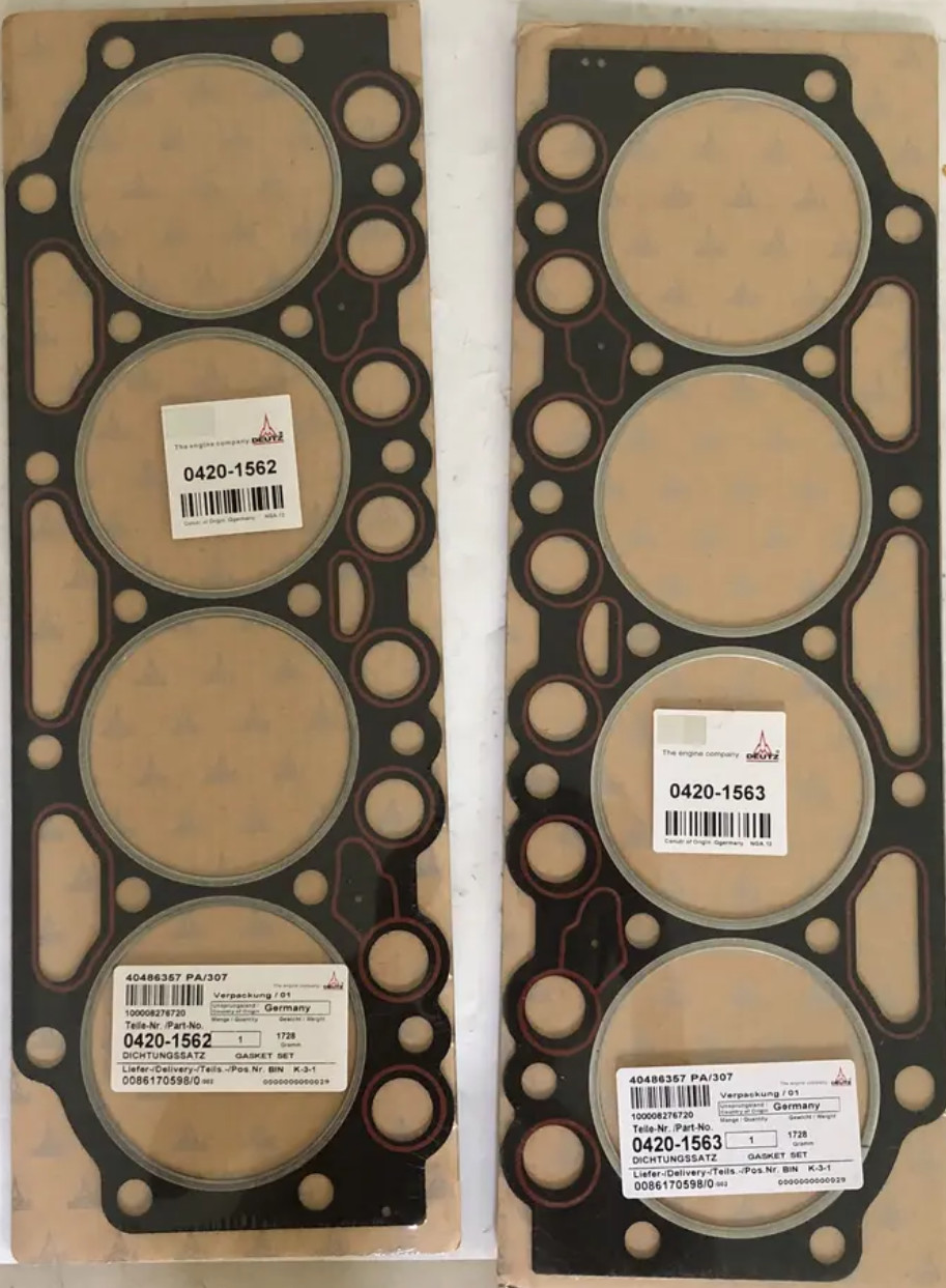 Genuine Diesel Engine Cylinder Head Gasket Steel 11700335 04201563